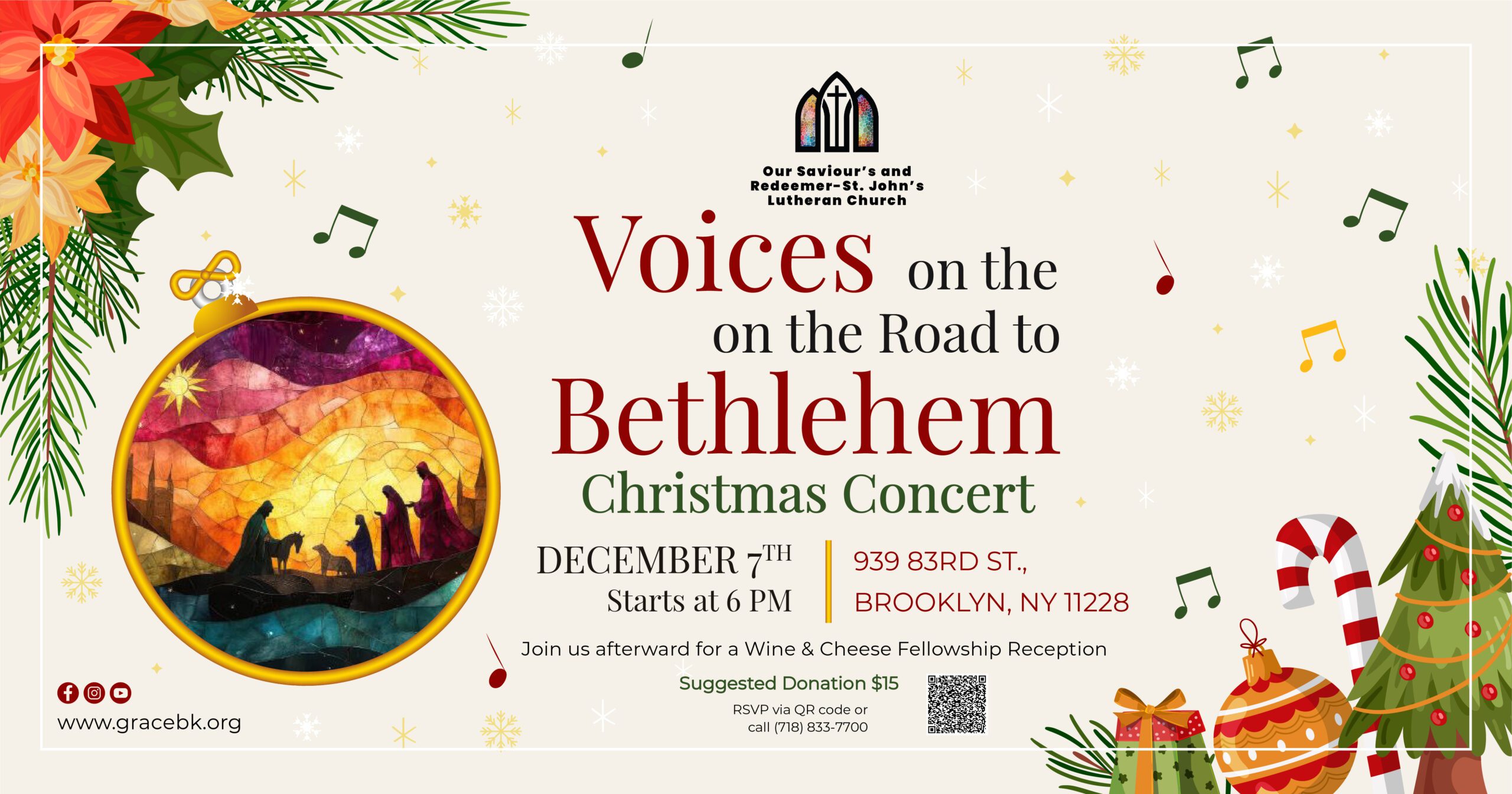 Voices on the Road to Bethlehem Christmas Concert